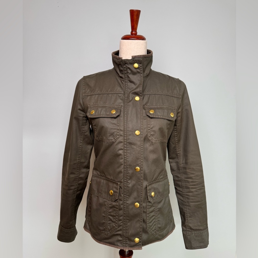 JCREW olive green, XS